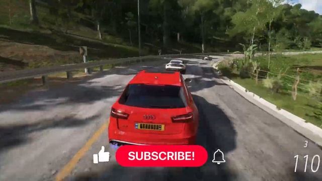 2015 Audi RS6 Avant | Forza Horizon 5 Free Roam gameplay | Logitech g29 смотреть онлайн