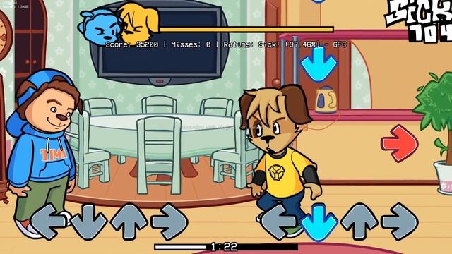 Friday night funkin: Pervert Problem V2 (Дружок смотри какой вкусный пирожок) смотреть онлайн