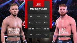 Реннье Де Риддер VS Бо Никал