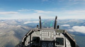 Истребитель F-16C Viper встретил в небе НЛО.