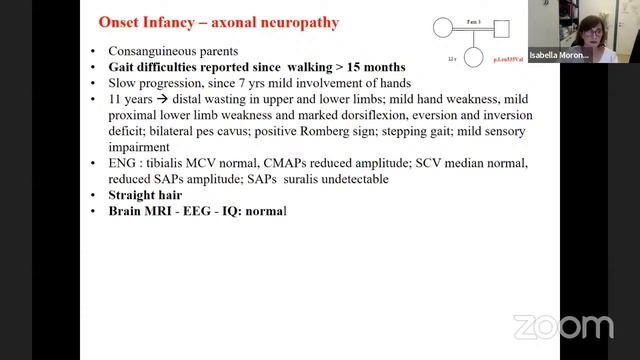 Childhood onset Charcot Marie Tooth disease
