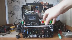 Собираю кассетный магнитофон Комета 226С-1. Часть №10.