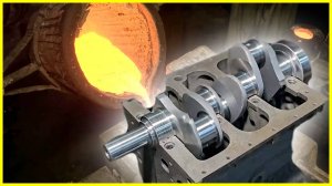 Как делают коленвалы в Пакистане!