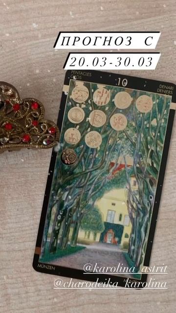 Совет на 10 дней с 20-30.03.2023 года Возможно совпадение прогноза через 3 года , в 2026 году ⬇️
