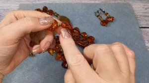 Переделка украшений для Жанны Григорьевны из Москвы. Часть IV