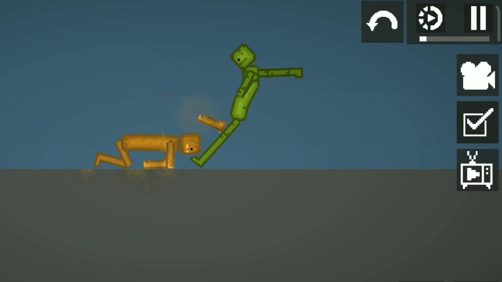 Играю в Melon Sandbox. Битва на горе смотреть онлайн