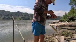 Три дня на стане. День третий. .Ловля на донки.