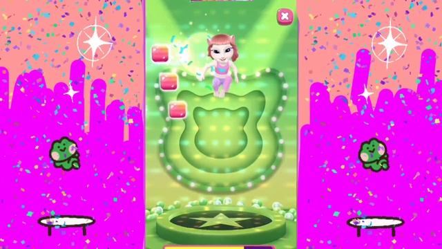 Моя говорящая Анджела 2!! Попрыгаем?!! Видео-клип!! смотреть онлайн