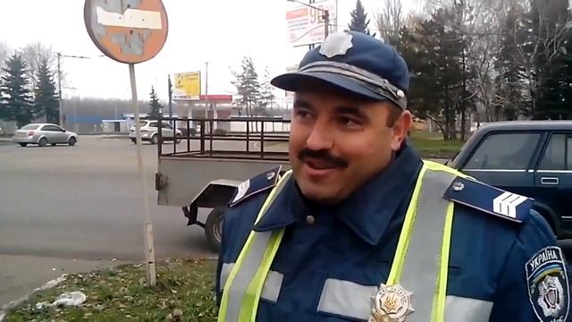 Гаи Макеевки на скорость демонстрирует знание Закона Юмор смотреть онлайн