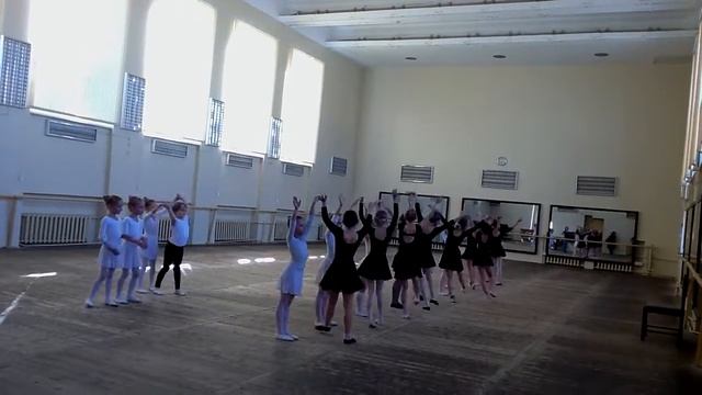 репетиция танца 