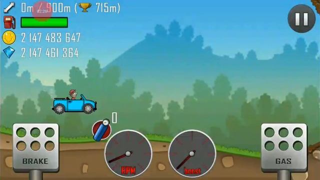 Играем в Hill Climb Racing смотреть онлайн