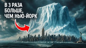 Самый большой в мире айсберг откололся и дрейфовал в сторону Атлантики