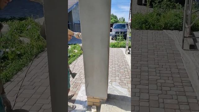 Шпаклевание колонны клеем перед нанесением декоратив смотреть онлайн