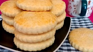 📌 Молочные коржики из детства, как в СССР за 8 копеек. Помните? Нежные, мягкие и рассыпчатые!