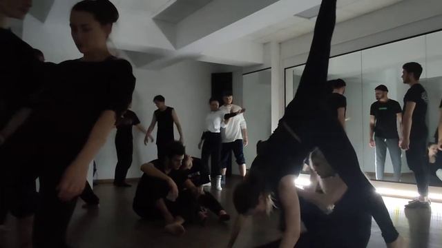 Репетируем очередную сцену