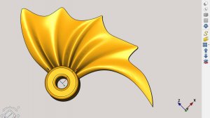 FreeCAD Часть 120. Пример создания модели. Верстак Curves