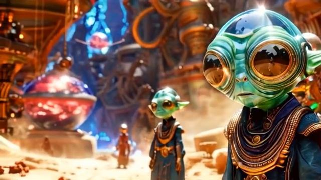 Time-bending Chronomancer Sages | AI-Generated Scene Video 296 #aivideo #ai #aiart