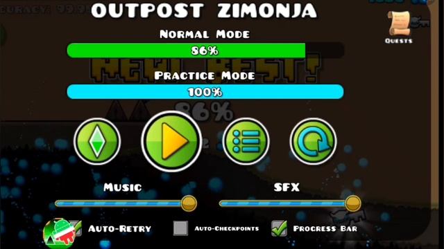 самый лёгкий хард демон? outpost zimonja 100% смотреть онлайн