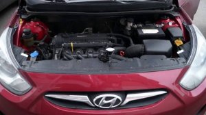 Замена аккумулятора Hyundai Solaris