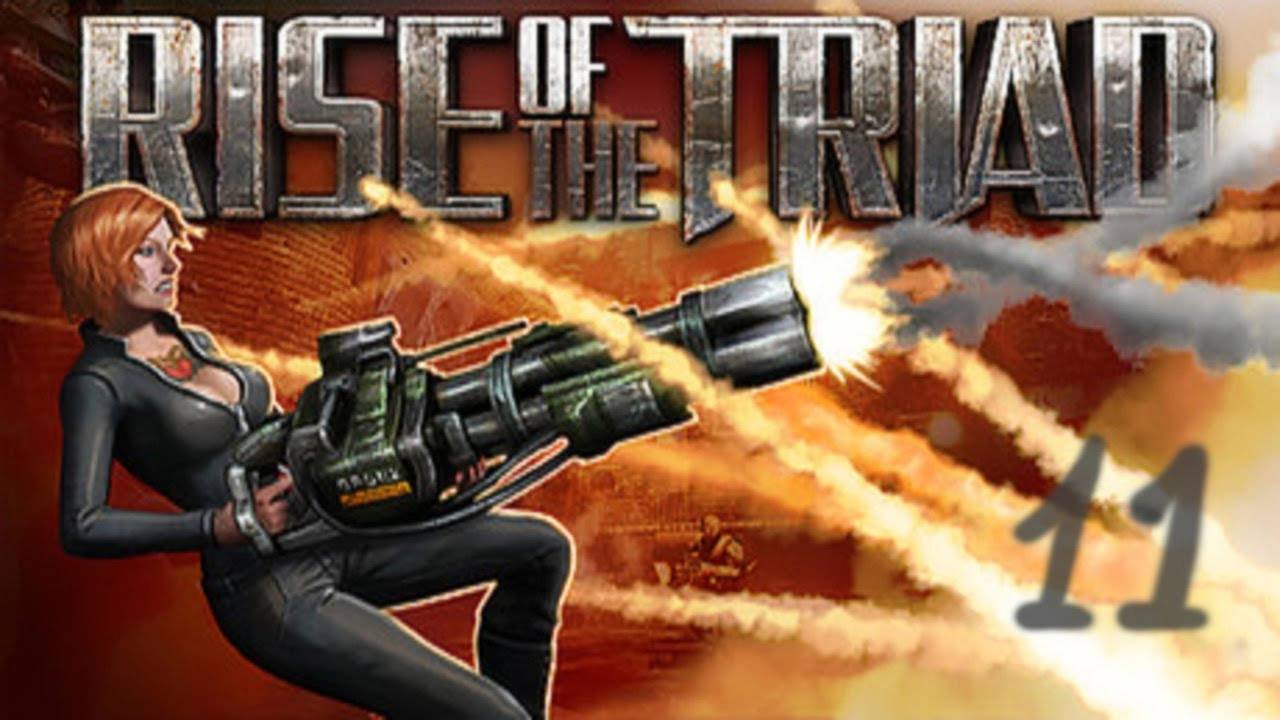 Прохождение Rise of the Triad #11 (Robotricks)