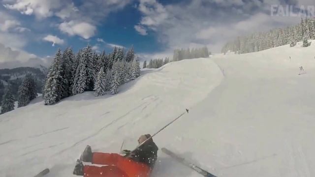 Зимние видео приколы, фейлы, неудачи, смешное видео, прикол смотреть онлайн