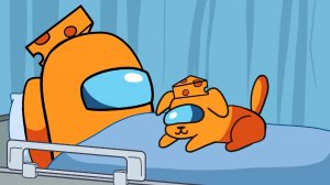 Логика Among Us Анимация 17 Серия - Пёсик Чеддер