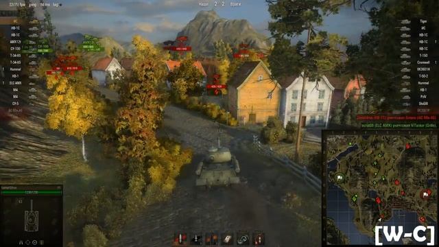 [W-C] "Интересный бой" - бой на ИСе смотреть онлайн