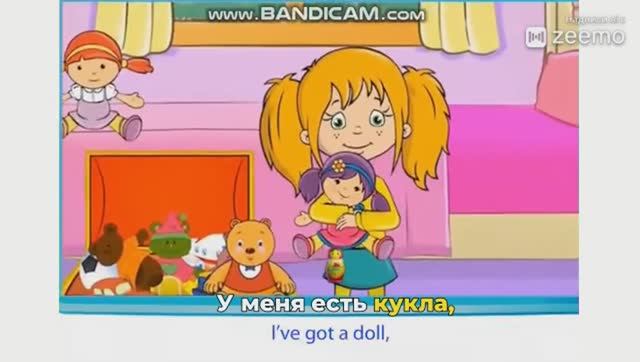 Английский для детей I've got a doll смотреть онлайн