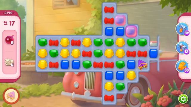 Homescapes 2149 уровень