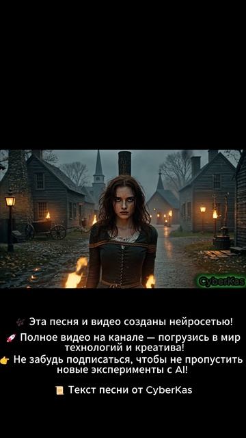 Тайна Салема | Эмоциональный вокал о ведьмах #музыка #music #aimusic #ведьма #салем смотреть онлайн