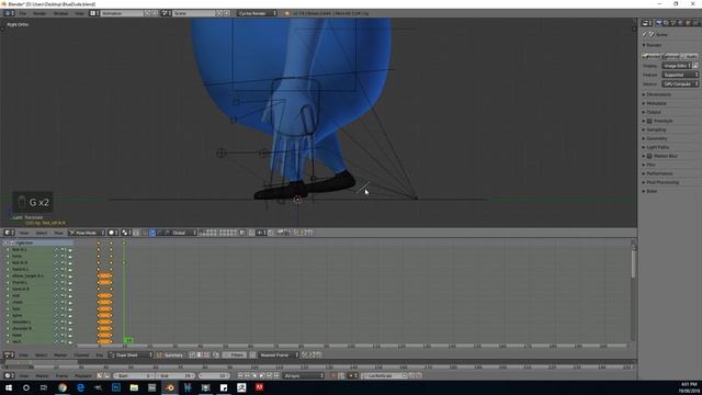 Blender walk cycle tutorial 2018 [FREE DOWNLOAD] смотреть онлайн
