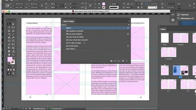 InDesign anglais avril 2022 part 356 formation pro 2019 Adobe une grille de mise en page facile смотреть онлайн