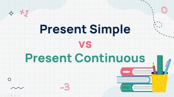 Present Simple vs Present Continuous.