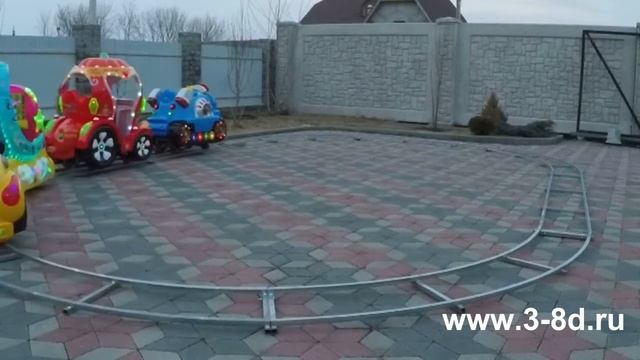 Аттракцион детская железная дорога