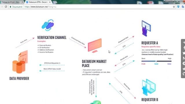 Будущее инфо бизнеса проект datareum ICO смотреть онлайн