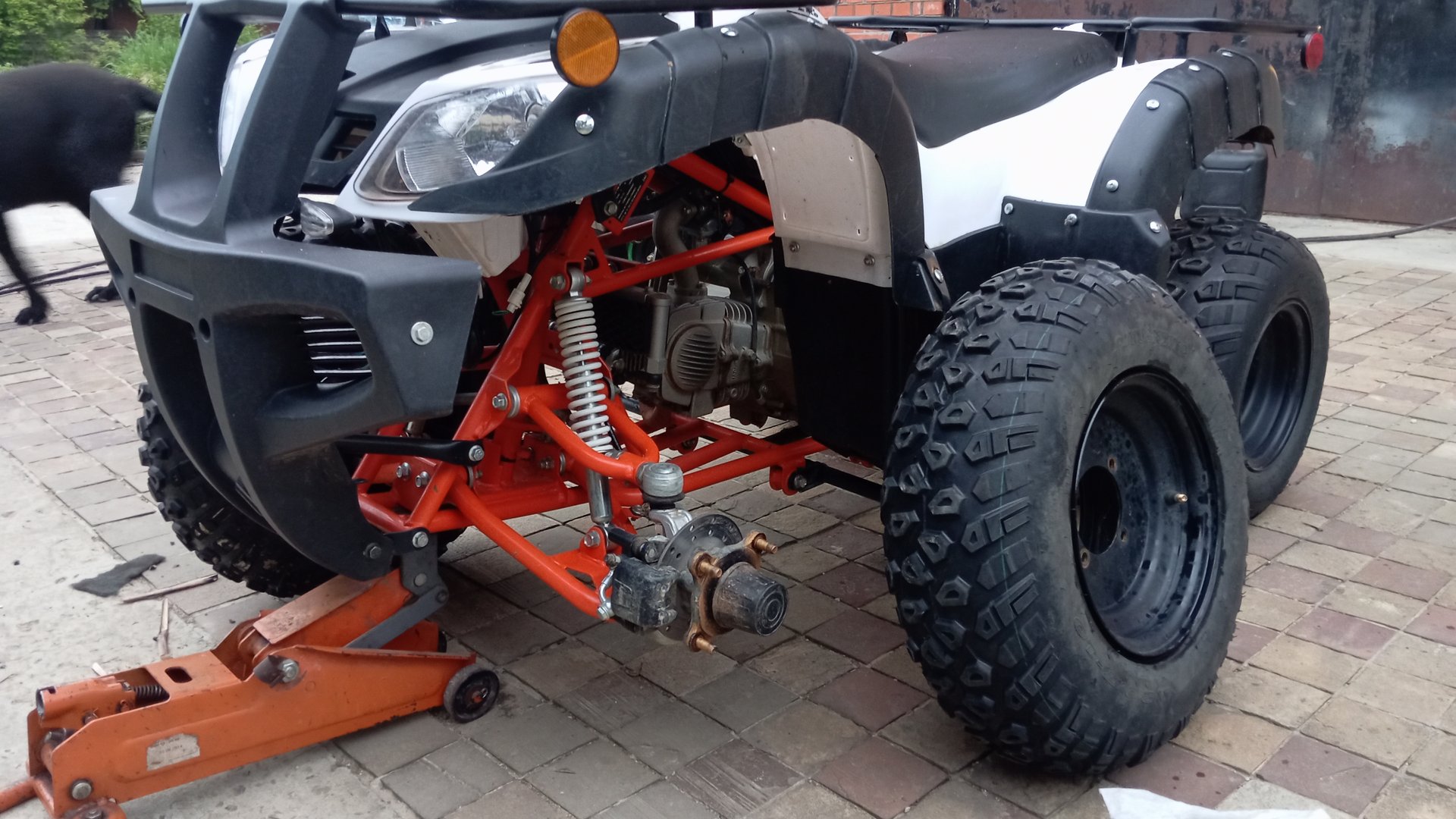 Kayo Au150 проблемы с колëсами - решение.