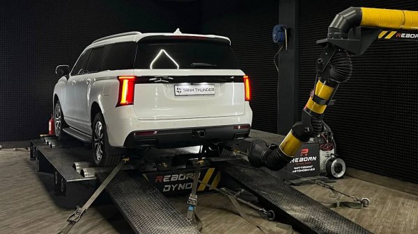 ЧИП-ТЮНИНГ ДИЗЕЛЬНОГО HAVAL H5 ⛽ 2024-2025 ЗАМЕР МОЩНОСТИ НА СТЕНДЕ +74951077772 TANK THUNDER