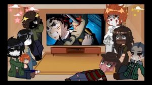 SLASHERS' REACT TO Y/N AS NEZUKO KAMANDO & TANJIRO Part 2 (short)