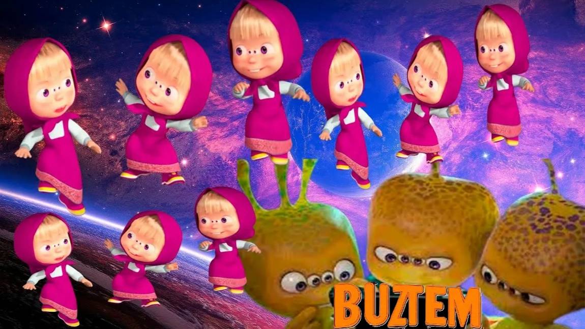 Маша и Медведь! новая Игра! гости из космоса! помоги пришельцам вернутся домой! смотреть онлайн