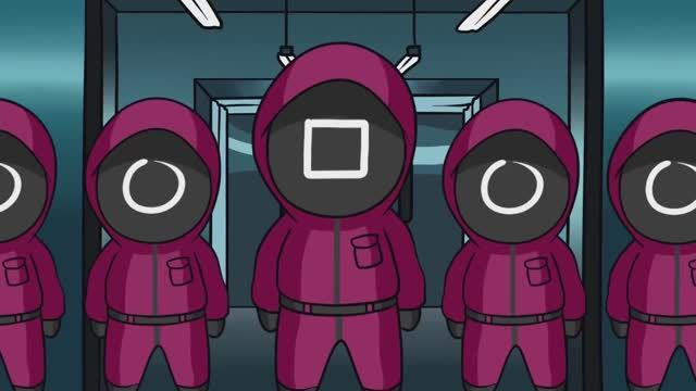 Вся Игра в Кальмара за 3 минуты Анимация Мультик смотреть онлайн