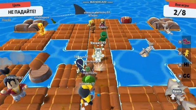 Играю в Stumble Guys #1 смотреть онлайн