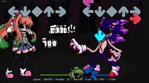 Фнф мод моника.ехе и соник.ехе | Friday Night Funkin Monika.exe Vs Sonic.exe