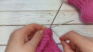 Ажурные носочки с рюшей 2 часть.