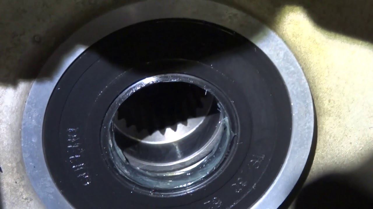 Stels Guepard, замена сальника привода заднего редуктора