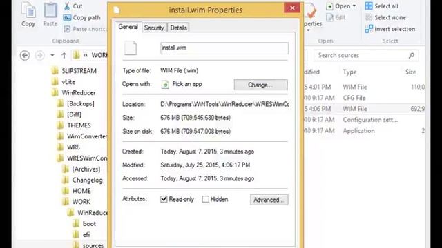 Convert WiM2ESD File using WRESWimConverter (Short-Clip) смотреть онлайн