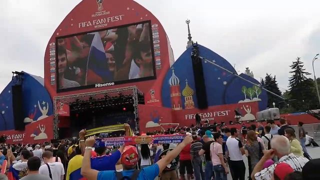 Фанзона Лужники ЧМ 2018 смотреть онлайн