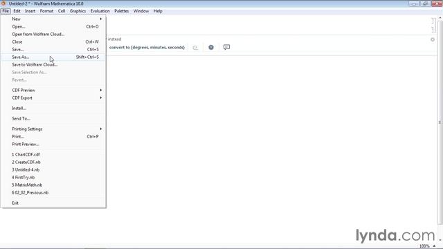 02_02-Managing Mathematica notebooks смотреть онлайн