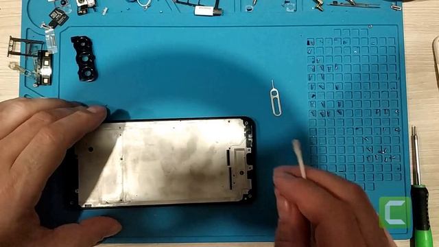 Samsung A23 SM-A235 разборка, замена дисплея