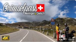 🚗 SmartTV 4К ➤ Гримзельпасс, Швейцария! Поездка из Майрингена в Глеч! UHD 60fps