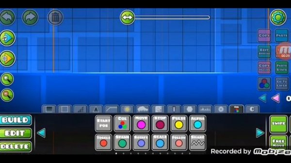как сделать концовку в платформе уровне geometry dash